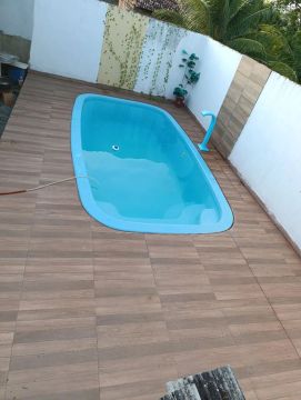 Casa com piscina 