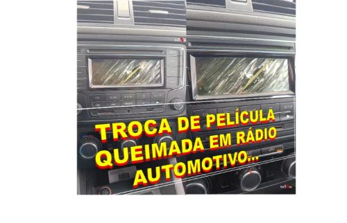 Troca Polarizadora Reparo de Display de Rádio - Som Automotivo