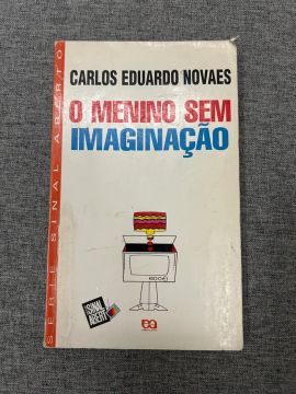 Livro O menino sem Imaginação