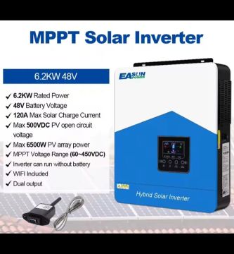 Inversor Solar Híbrido 6.2KW MPPT 48V Easun