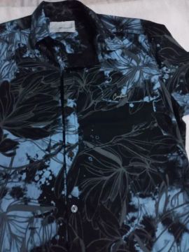 Camisa cavalheiro algodão tamanho p em ótimo estado 