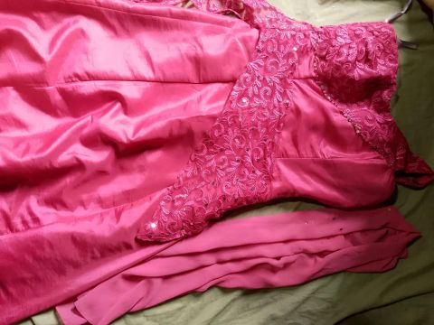 Vestido de Festa Rosa