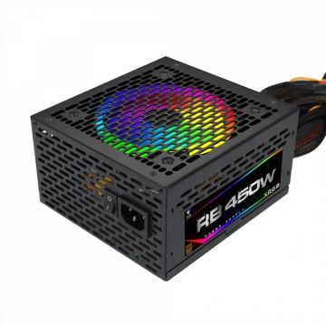 Fonte RGB, 450W, 80 Plus Bronze, PFC Ativo