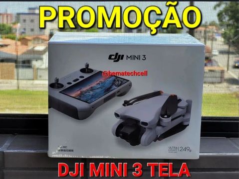 DJI MINI 3 (LACRADO) Controle com Tela PROMOÇÃO
