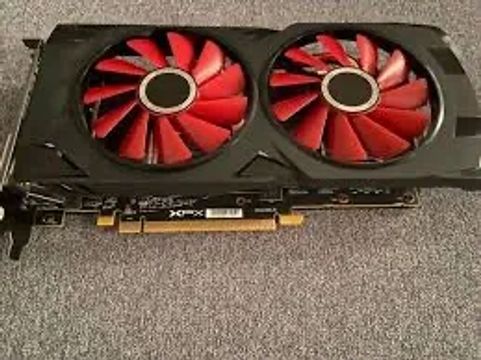 Placa de vídeo Rx 580 8gb funcionando perfeitamente 