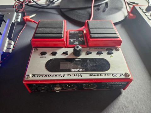 Pedal de Efeito Vocal Boss VE-20