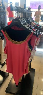 Body Feminino Rosa