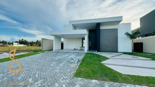 Linda Casa Leste c/ 3 Suítes e Piscina em Alphaville Sergipe, aceito imóvel de menor valor