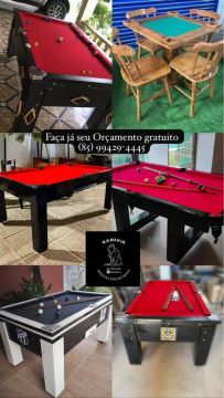 Venda de Sinucas Novas na PROMISSÓRIA 