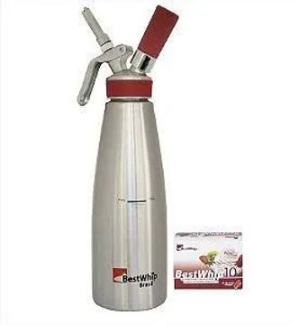 Garrafa para Chantilly 500ml Gourmet Pro Inox Best Whip