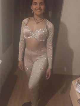 Roupa de Dança, Tamanho P, calça, bolero, SEM busto - Desapego