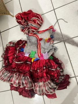 Vestido de quadrilha 