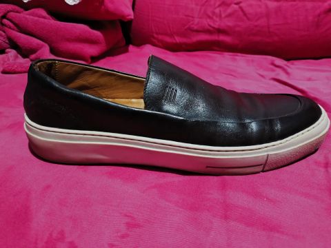 Sapato Masculino de Couro Preto
