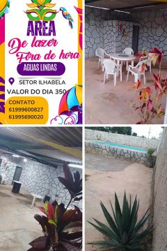 Área de lazer aguas lindas 