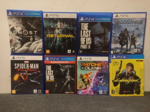 Jogos PS4 e PS5 