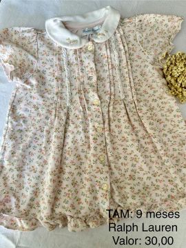 Vestido infantil Ralph Lauren