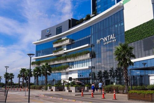Sala comercial na Torre de Escritórios do Pontal Shopping com 35m² e direito a uma vaga de