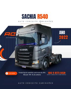 SCANIA R540 6x4