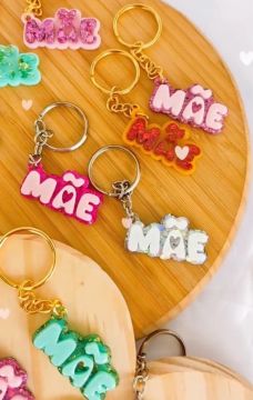 Chaveiros personalizados  dia das Mães Aparti de 20 unidades 3,50 cada