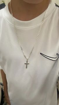 Corrente de prata 925 com pingente