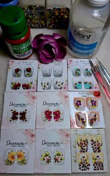 Adesivos para Unhas Decorados - Diversos Modelos