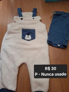 Roupas de bebê em ótimo estado- P e M