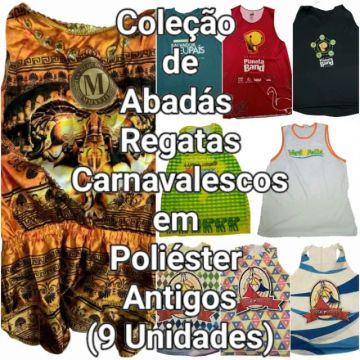9 Abad. , Camisetas Regatas Diversas Antigas