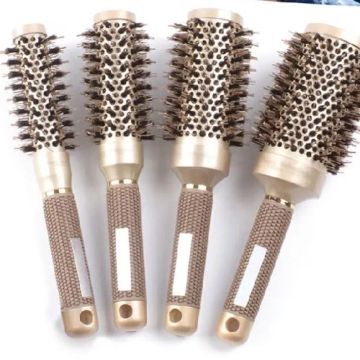 Kit de 4 Escovas de Cabelo Redondas