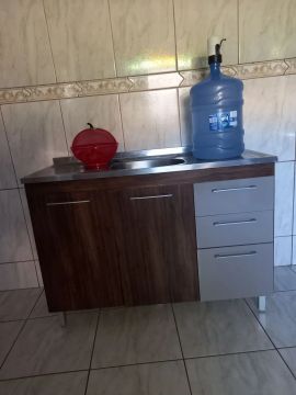 Armário de Cozinha em Amadeirado