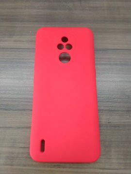 Capinha para Celular Vermelha Motorola E7