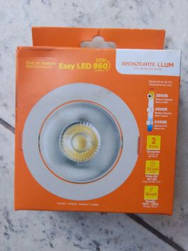 Spot de Embutir LED 12W Bivolt 960 Lumens - Bronzearte