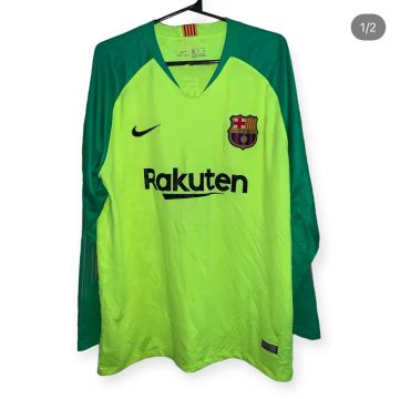 Camisa de Goleiro Barcelona 2018/2019 - Rakuten - Verde
