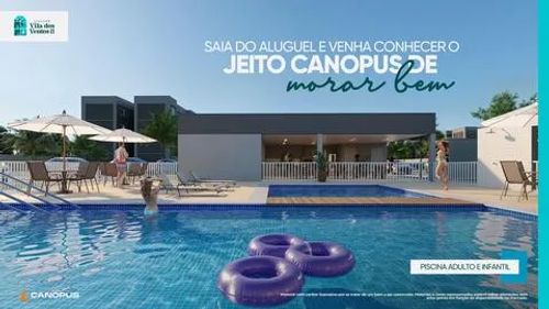057- Apartamento dois quartos de 40,94m², não é só mais um apartamento, é o seu novo lar!