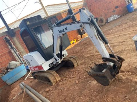Mine escavadeira bobcat