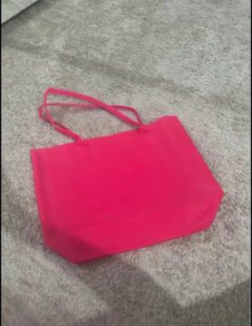 Bolsa emborrachada rosa 