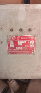 Capacitor 35764 440V 3F 25kvar 1KV