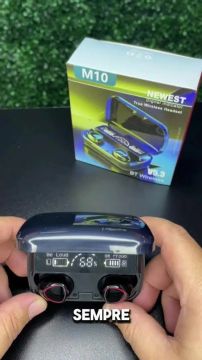 Fone de ouvido m10 entregamos