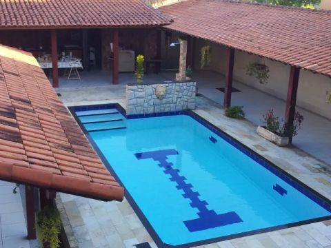 Casa Saquarema - Porto Roça/Verde Vale - 6 Qtos c/4 suítes 2 salas - 540m2 