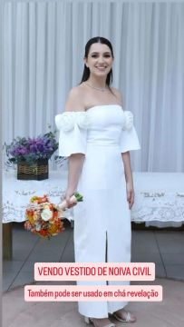 Vestido de Noiva Civil