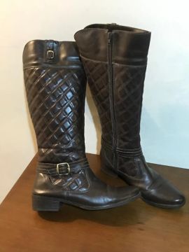 BOTA Marrom cano alto