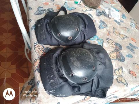 Joelheira para esportes .