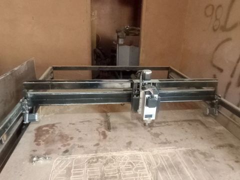 Cnc rauter com cremalheira 