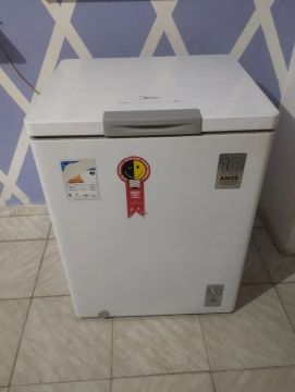 Freezer Horizontal Midea novo 