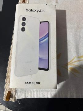 Samsung Galaxy A15 - na caixa com nota fiscal