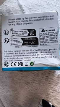 2 Mini câmera nova na caixa 