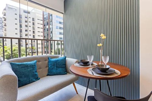 Estúdio no Jardim Paulista - 28m² - 1 Quarto - 1 Banheiro - São Paulo -SP