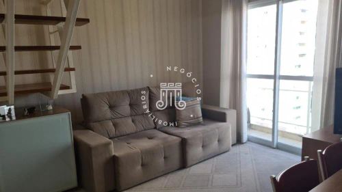 APARTAMENTO DUPLEX MOBILIADO PARA VENDA NO CONDOMÍNIO RESIDENCIAL SPAZIO VIVERE DUPLEX EM 