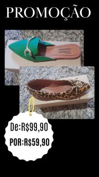 Sandálias lindas e confortáveis - Promoção!