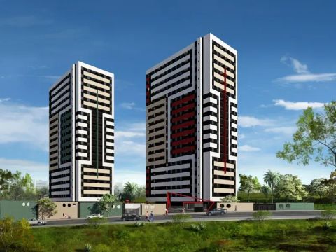 Apartamento a venda Delavia Park Club, 3 quartos em Barro Duro - Maceió - AL