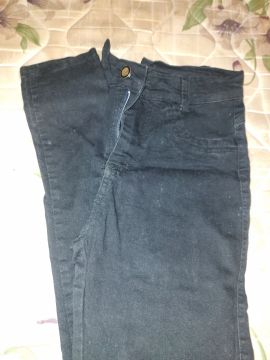 Calça Jeans Preta Tamanho 38
